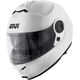 GIVI / ジビ Flip-up helmet X.21 EVO SOLID COLOR White, Size 63/XXL | HX21SB91063