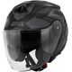 GIVI / ジビ Jet helmet X.25 TRACE Matte Black/Titanium, Size 58/M | HX25FTCBK58