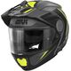 GIVI / ジビ Flip-up helmet X.27 TOURER GRAPHIC Matte Titanium/Yellow, Size 56/S | HX27RTRTY56