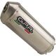 GPR / ジーピーアール Original For Bmw R 850 Rt 1994/01 Homologated スリッポンエキゾースト Satinox | BMW.56.1.SAT