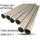 GPR / ジーピーアール Cafè Racer Tubo titanio seamleSs D. 30mm X 1mm L.1000mm Titanio seamless Gr.1 TUBE AISI Tig L.100cm D.30mm x 1mmTubo titanio seamless D. 30mm X 1mm L.1000mm | TU.T.1