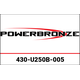 Powerbronze / パワーブロンズ Light Screen for HONDA CB500F 16-18 (260 MM)/RED | 430-U250B-005