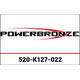 Powerbronze / パワーブロンズ Cooler Grill (Plastic) for KAWASAKI Z900 17-23/Z900RS 21-23 (PLASTIC)/GLOSS BLACK | 520-K127-022