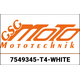 GSGモトテクニック クラッシュパッドセット Triumph Daytona T 595 / 955i (1997-2001) | 7549345-T4