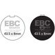 EBCブレーキ UK製ケブラー オーガニックFAシリーズ ブレーキパッド フロント左側用 | FA056