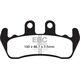 EBCブレーキ UK製ケブラー オーガニックFAシリーズ ブレーキパッド フロント左側用 | FA166