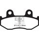 EBCブレーキ R シリーズ Heavy Duty シンタリング ブレーキパッド リア右側用 | FA323R