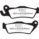 EBCブレーキ USA製 ダブルHシリーズ シンタリング ブレーキパッド リア右側用 | FA438HH