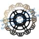 EBCブレーキ Veeシリーズ Sport バイク ブレーキディスク（ブラックハブ）フロント右側用 | VR4166BLK