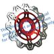 EBCブレーキ Veeシリーズ Sport バイク ブレーキディスク（レッドハブ）フロント左側用 | VR622RED