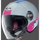 Nolan / ノーラン ジェット ヘルメット N21 VISOR AGILITY, Zephyr White Pink