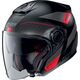 Nolan / ノーラン ジェット ヘルメット N40-5 06 PIVOT N-COM, Red Flat Black