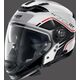 Nolan / ノーラン モジュラー ヘルメット N70-2 GT FLYWHEEL N-CO, METAL WHITE
