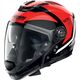 Nolan / ノーラン モジュラー ヘルメット N70-2 GT 06 GLARING N-C, Red Black, Size S | N7Z0007980475