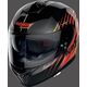 Nolan / ノーラン フルフェイス ヘルメット N80-8 KOSMOS N-COM, Black Red, Size XXL | N880005840658
