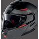 Nolan / ノーラン フリップアップ ヘルメット N90-3 REFLECTOR N-COM, FLAT BLACK, Size S | N930005370355