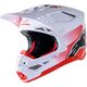 Alpinestars / アルパインスターズ Off Road Red/White Supertech M10 Helmet | 8301623-3182