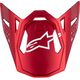 Alpinestars / アルパインスターズ Red Supertech M10 Helmet Visor | 8980923-3003-OS