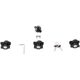 SW Motech DUSC lock set. 3 locks + 1 TRAX lock set. | LOC.00.745.10100