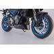 SW Motech Front spoiler. Black/Silver. Suzuki GSX-8S (22-). | MSS.05.846.10000