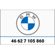 BMW Genuine Trim, case carrier, right | 46627105860 / 46 62 7 105 860