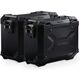 SW Motech TRAX ADV aluminium case system. Black. 45/37L. Suzuki V-Strom 800DE (22-). | KFT.05.845.70000/B