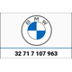 BMW 純正 ハンドルバークランピングブロック ブラック ボトム (1pcs) | 32717107963 / 32 71 7 107 963