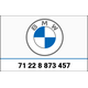 BMW純正 減出力 79 kW（タイププレート）｜71228873457 / 71 22 8 873 457