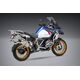 Yoshimura / ヨシムラ USA R1200GS/R1250GS 13-21 R-77 Stainless Slip-On Exhaust, W/ Stainless Muffler | 15002B0520
