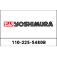 YOSHIMURA / ヨシムラ JMCA スリップオン トリオーバル Ninja250R 08-12 (STB) - チタン ブルー カバー | 110-225-5480B