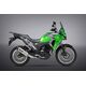 Yoshimura / ヨシムラ USA Versys-X 300 17-22 R-77 Stainless Slip-On Exhaust, W/ Stainless Muffler | 14360BJ520