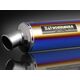 YOSHIMURA / ヨシムラ JMCA approved フルエキゾーストシステム High Flow Magic CB400SF/SB Revo 08- (TTB) - チタン ブルー カバー | 110-458-8280B