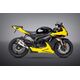 Yoshimura / ヨシムラ USA GSX-R600/750 11-22 Alpha T Stainless Slip-On Exhaust, W/ Stainless Muffler | 11750BP520