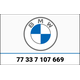 BMW Genuine Windscreen, high, tinted | 77337107669 / 77 33 7 107 669