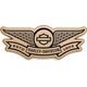 Harley-Davidson Medallion,Bar & Shield,Gold Wi | 14101835