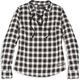 Harley-Davidson Script Font Laced Front Plaid Shirt For Women, Plaid | 96089-22VW