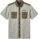 Harley-Davidson Shirt-Woven, Colorblock-Design-Moon Rock | 96074-24VM