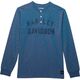 Harley-Davidson Henley-Knit, Gray Blue Heather | 96091-23VM