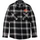 Harley-Davidson Men'S Road Captain Shirt, Black Plaid | 96145-23VM