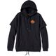 Harley-Davidson Hoodie-Knit, Black Beauty | 96111-24VW