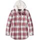 Harley-Davidson Shirt Jacket-Woven, Yarn Dyed Plaid-Crushed Berry | 96167-24VW