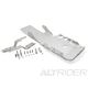 Altrider / アルトライダー Skid Plate for the BMW R 1200 GS Water Cooled - Silver - With BMW Crash Bars Installed | R116-1-1203