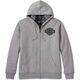 Harley-Davidson Hoodie-Knit, Medium Heather Grey | 96175-24VM