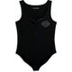 Harley-Davidson Women'S Iron Bond Henley Bodysuit, Black Beauty | 96214-23VW