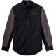Harley-Davidson Shirt-Woven, Colorblock-Design-Black Beauty | 96226-24VM