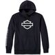 Harley-Davidson Hoodie-Knit, Black Beauty | 96236-24VW
