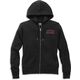 Harley-Davidson Willie G Skull Zip Front Hoodie With Rhinestones For Women, Black | 96256-22VW