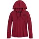 Harley-Davidson Women'S Bohemian Hooded Thermal Knit Top, Tibetan Red | 96257-23VW