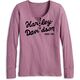 Harley-Davidson Henley-Knit, Dusky Orchid | 96244-23VW