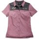 Harley-Davidson Shirt-Woven, Colorblock-Design-Dusky Orchid | 96282-23VW
